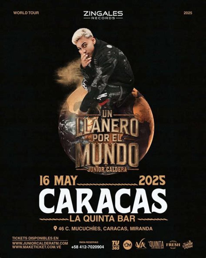 Junior Caldera from Venezuela | Popnable