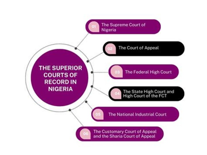 Hierarchy of courts in Nigeria explained: Types and other details