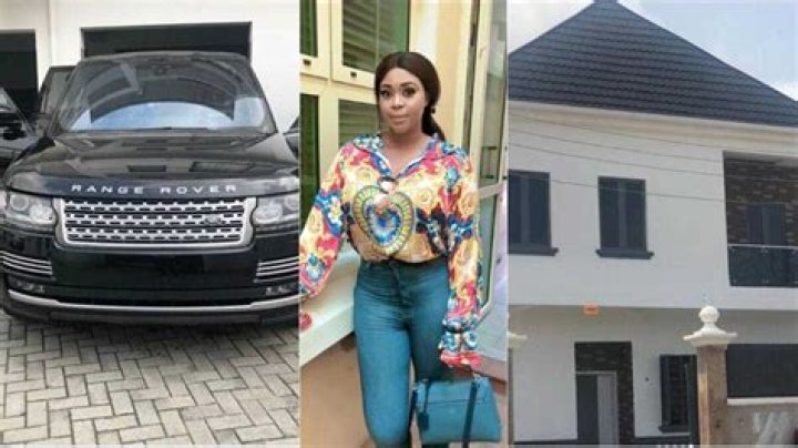 Actress Mimi Orjiekwe flaunts her new home in Lekki and Range Rover SUV
