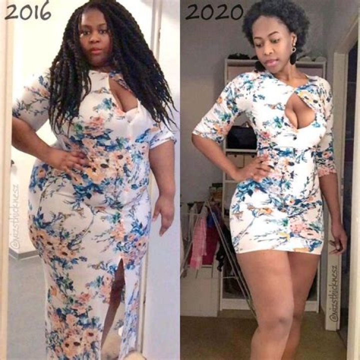 Nigerian lady Deborah Olawoyin shares amazing weight-loss transformation (photos)