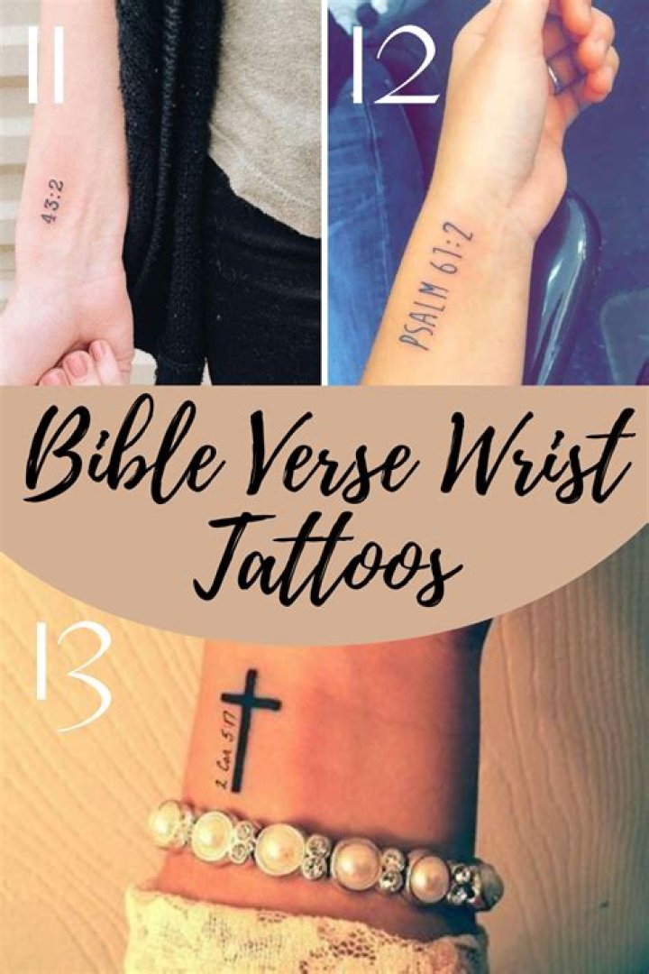 Bible verse tattoos for guys and females