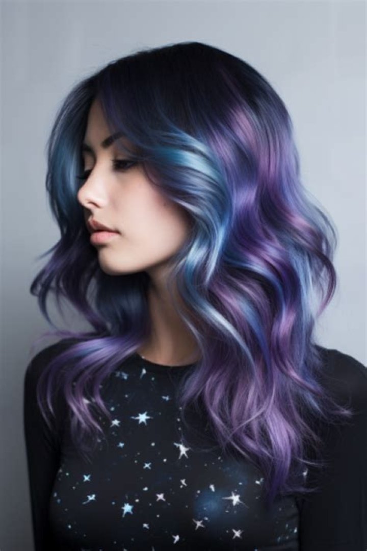 25 galaxy hair color ideas to try in 2019