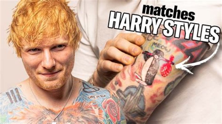 Singer Ed Sheeran gets creative tattoo in honor of his future five children