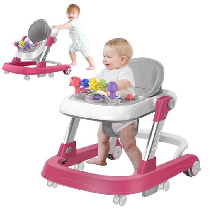 The right age for baby walker, use and harm of walkers