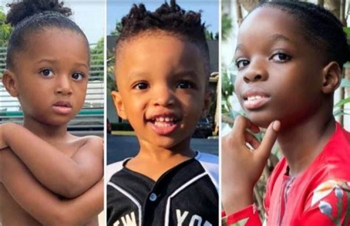Wizkid's 2nd son Ayo looks all grown up as he celebrates 5th birthday (photos)