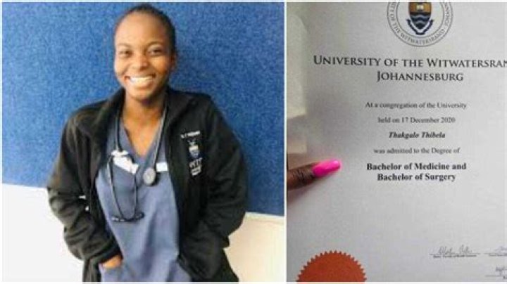 Beautiful lady celebrated as she becomes the youngest medical doctor at 21