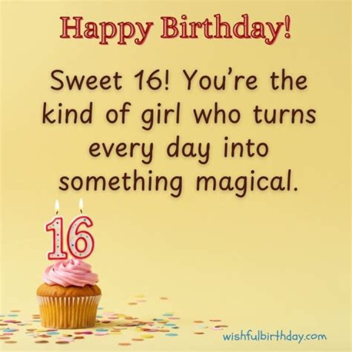 50+ adorable happy 16th birthday wishes, quotes and images
