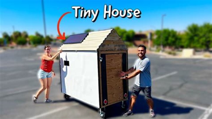Kind Man Builds Fine Tiny House that Moves on Wheels for Homeless 60-Year-Old Woman, Gifts Her in Video
