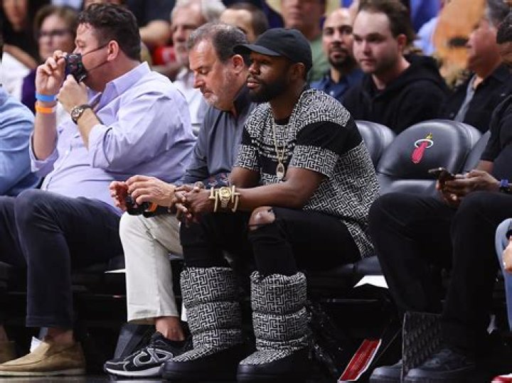 For Champions Only: American Boxing Star Floyd Mayweather Rocks N1.8m Fendi Wear