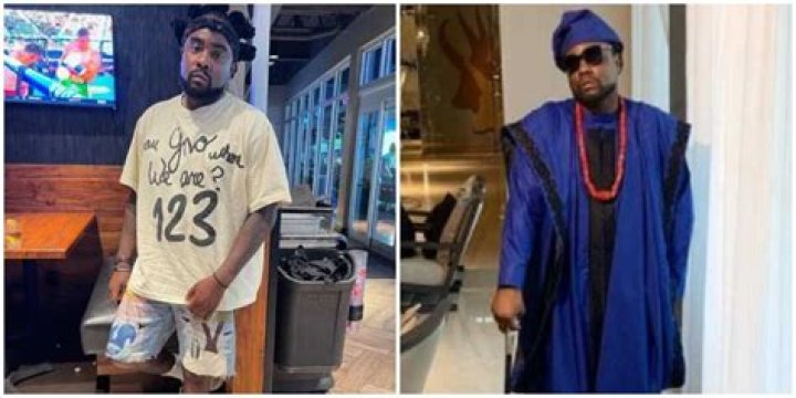 Yoruba Angel: Nigerian American Rapper Wale Slays in Blue Agbada Ensemble