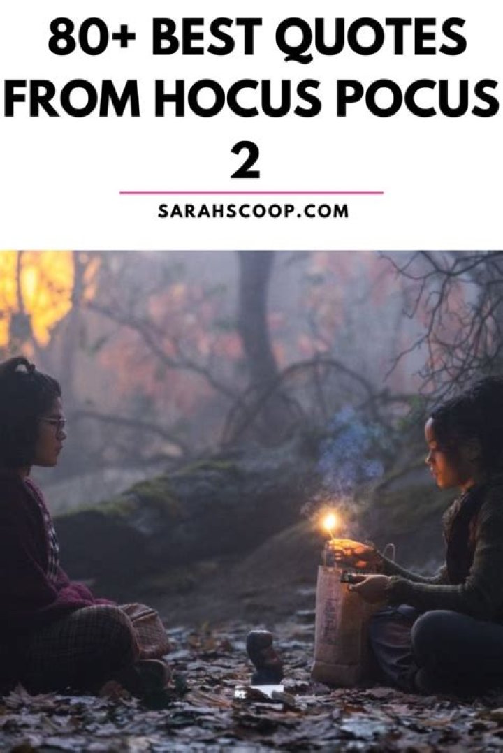 50+ famous Hocus Pocus quotes every fan of the movie knows by heart