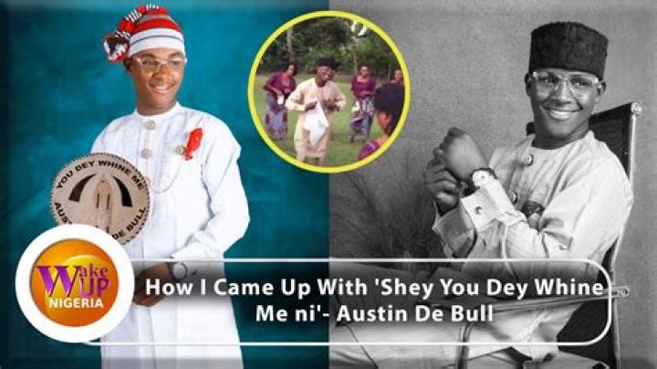 “To Shut Naysayers Up”: Shey You Dey Whine Me Ni Crooner Austine De Bull Reveals Why He Dropped Viral Single