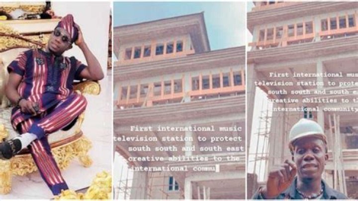 “I’m Not Sick”: Duncan Mighty Debunks Rumours, Shares Video of Massive Music TV Station He Is Building