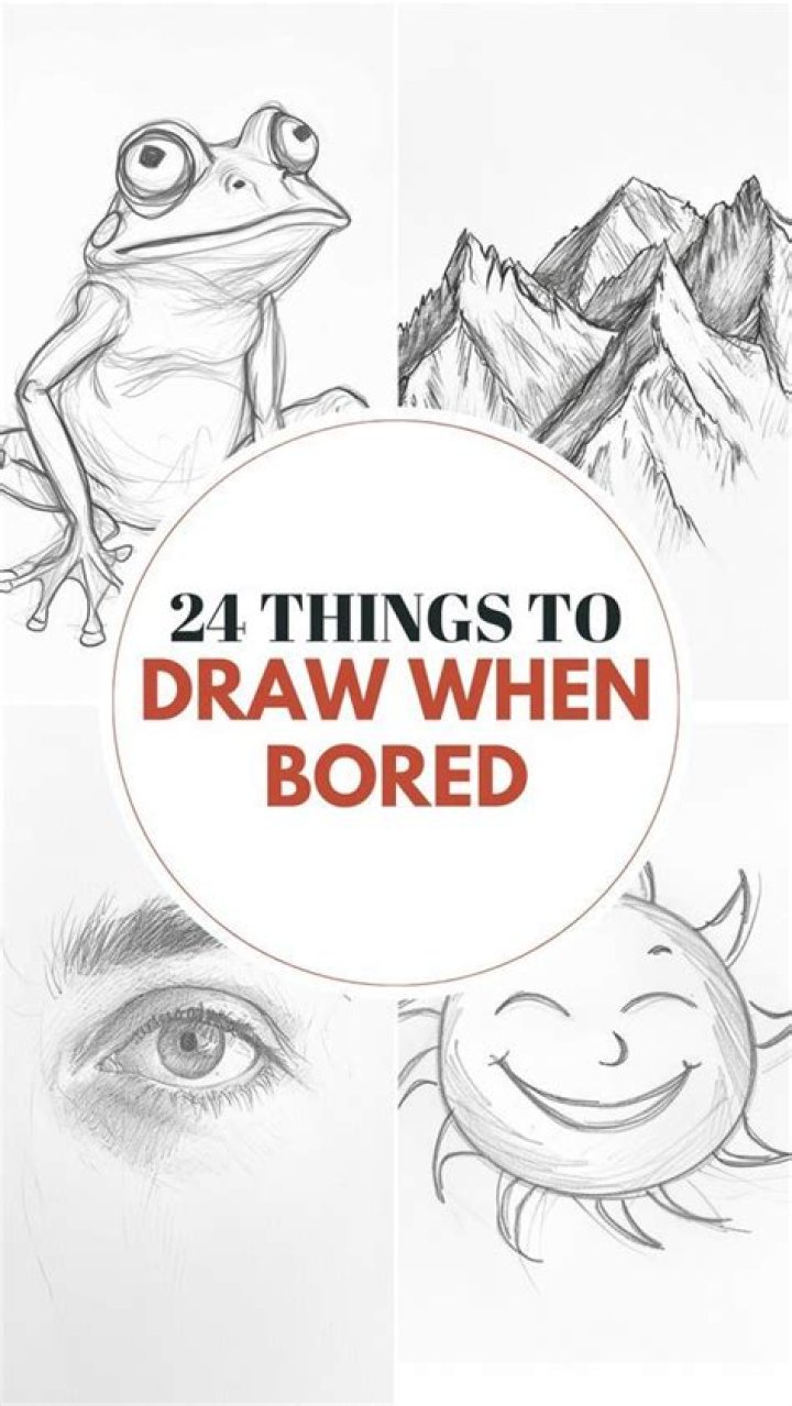 20 easy but cool things to draw when you are bored out of your mind