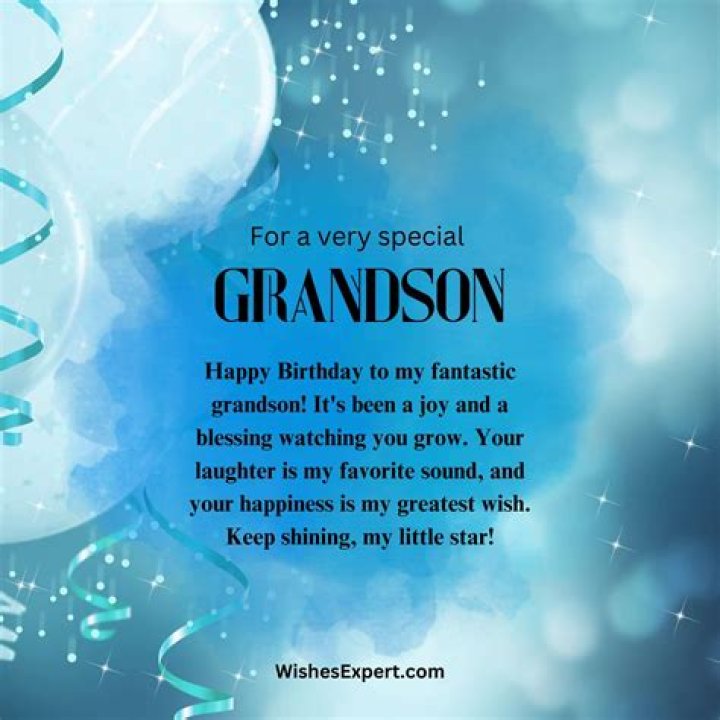 100+ birthday wishes for grandson from loving grandparents