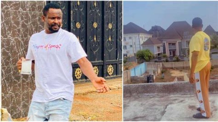 “God Is Real” Nollywood Zubby Michael Unveils Real-Estate Project Worth Millions in Video, Fans Hail Actor