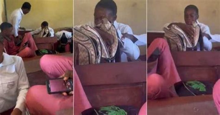 “Don’t Expose Him”: Secondary School Boy Causes Stir After Opening His Bag in School, Video Trends