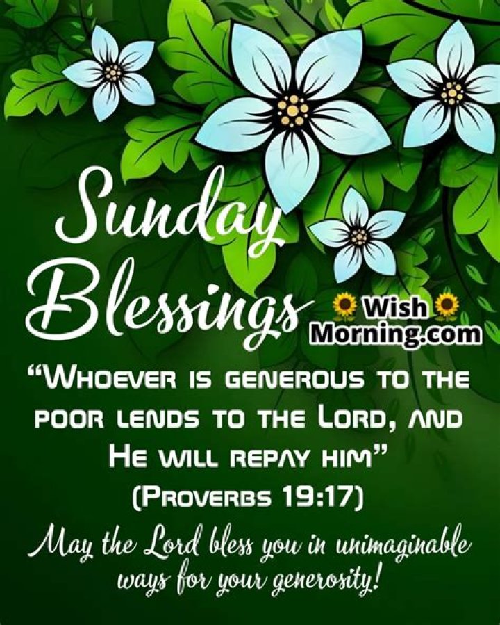 73 happy Sunday blessings to celebrate another great week