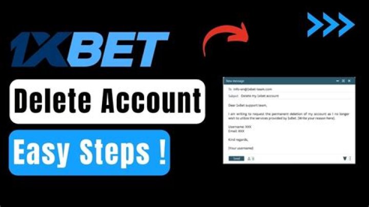 How to delete 1xbet account permanently: step-by-step process