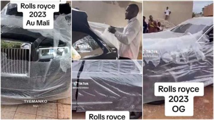 “Cullinan Is My Favourite”: Man Drives Tear-Rubber Rolls Royce on the Street, Gets People’s Attention