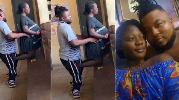 "I Need this Kind of Man": Husband Holds Wife's Waist in Video, Massages Her Body to Ease Labour Pain