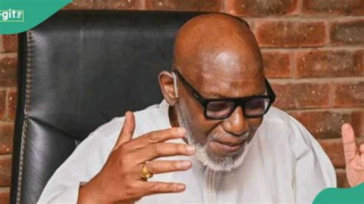 EXCLUSIVE: “He Still Looks Very Fragile”, Top Source Speaks on Gov. Akeredolu's Health Status
