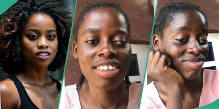"Social Media VS Reality": Lady Exposes Her Real Face, Shows Tribal Marks After Posting Edited Photo