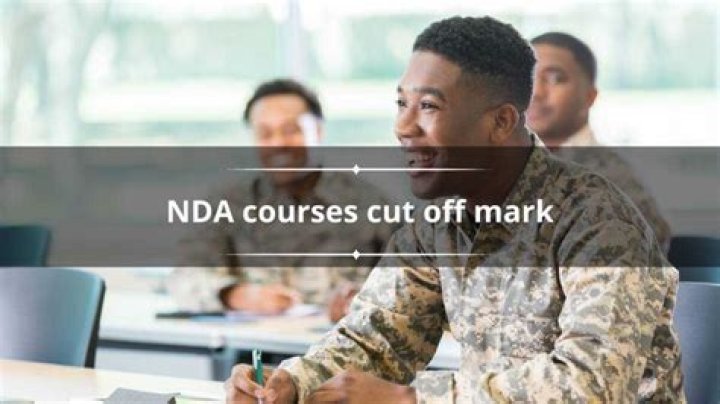 NDA courses cut-off marks for the 2024/2025 admission period: All you need to know