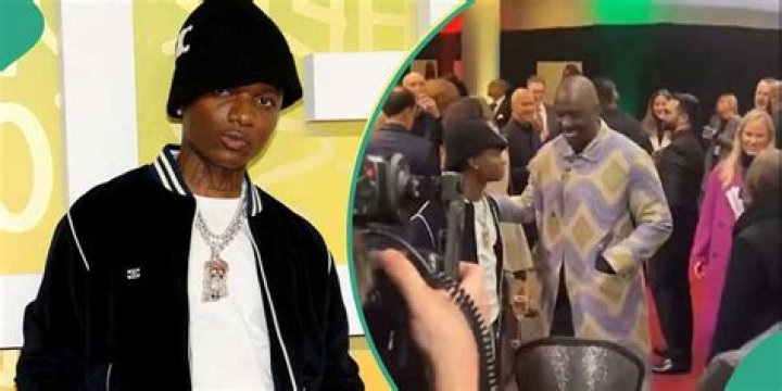 "He Looks So Old": Wizkid Graces Bob Marley One Love Movie Premiere in London, Meets Idris Elba