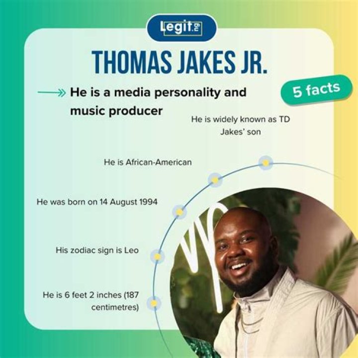 What is Thomas Jakes Jr.'s age? All you need to know about TD Jakes' son