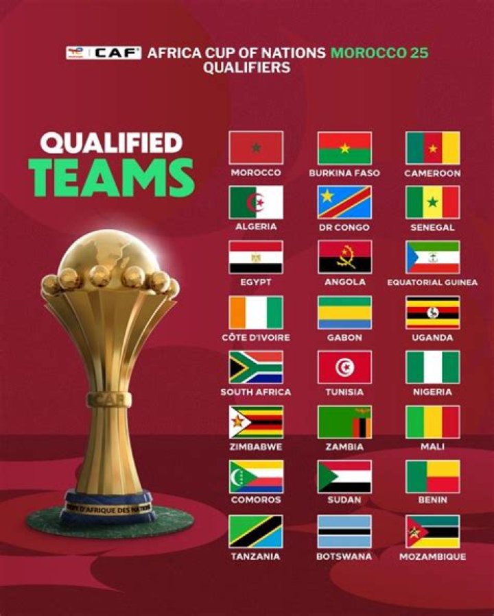 Ghana 4, Nigeria 3: List of African Countries and Number of AFCON Trophies They've Won