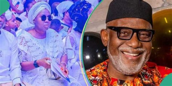 Akeredolu's Wife Pens Controversial Tribute to Husband: "They’re Angry You Love Your Igbo Wife"