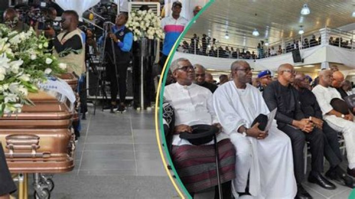 Tears as Herbert Wigwe, Wife, Son Buried in His Hometown in Rivers