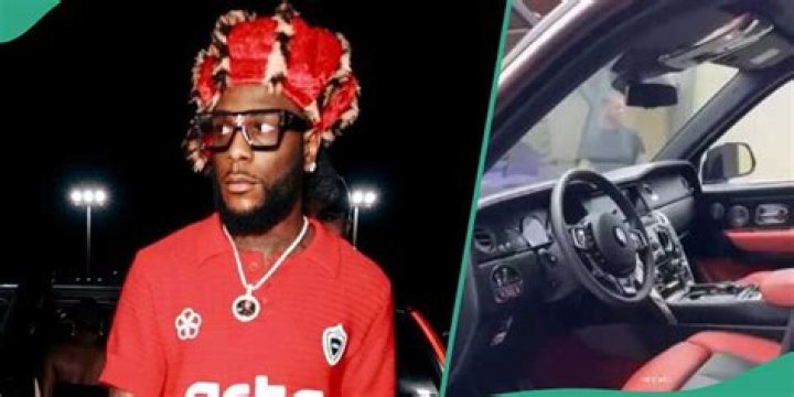 “All Na Still Vanity”: Burna Boy’s Rolls-Royce Lands in Nigeria, Intimidates Fans With Posh Interior