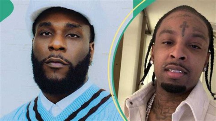 Fans Excited as 21 Savage Sings Burna Boy's 'On The Low' Word For Word on IG Live: "Naija Boy"