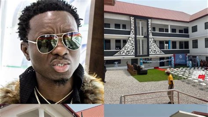 Michael Blackson Flaunts Huge House He Built In Ghana, Video Shows Numerous Cars On Compound: "Baba"