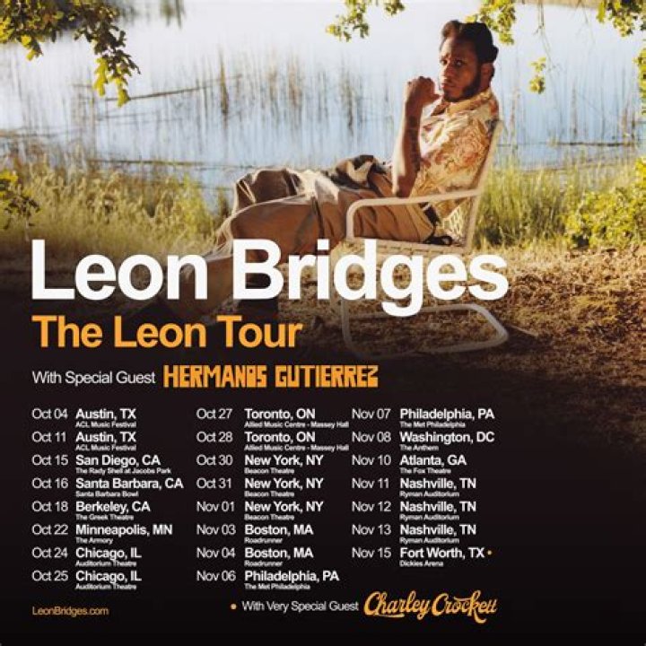 Leon Bridges from USA | Popnable