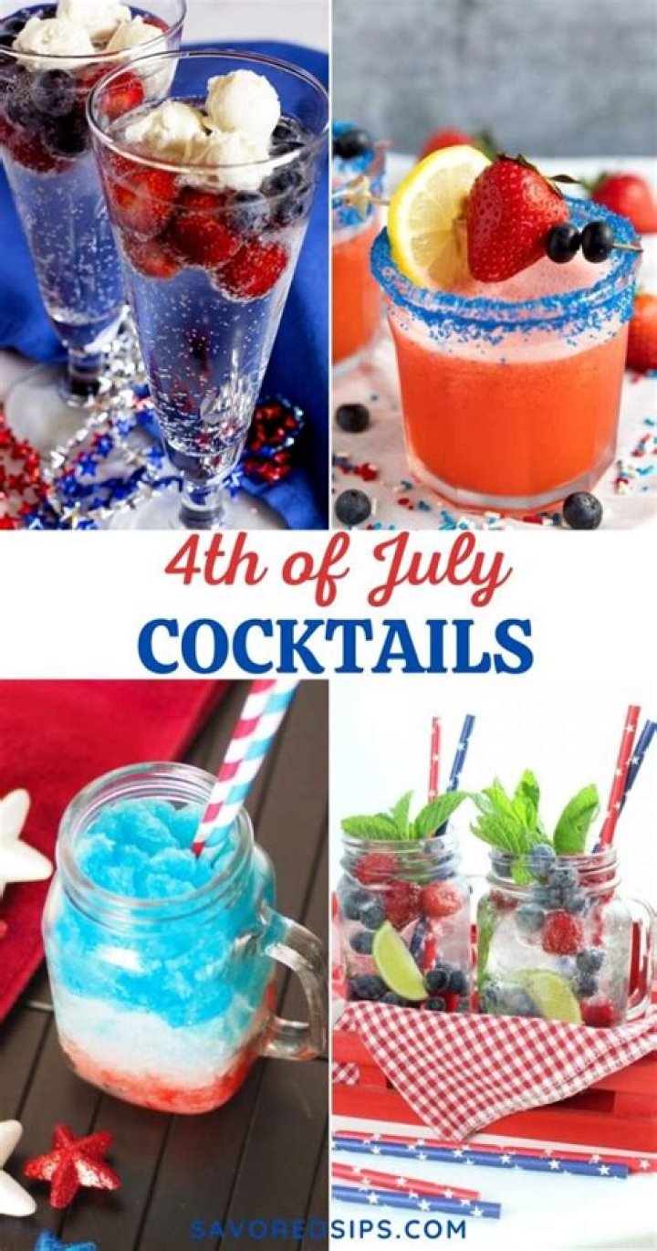 Break out the Sparklers — These Fourth of July Cocktail Recipes Are a Must-Try!