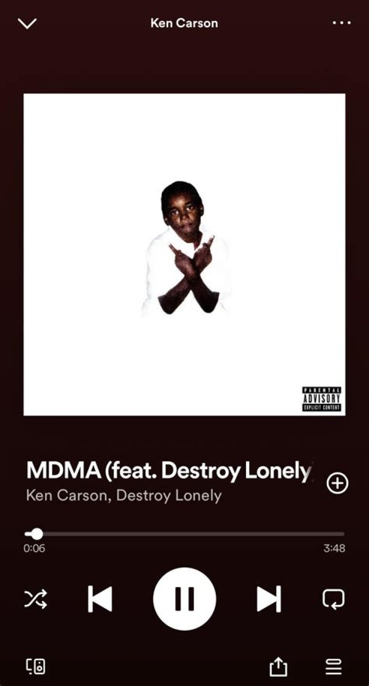 Mdma by Destroy Lonely & Ken Carson from USA