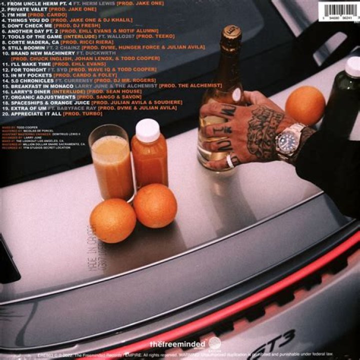 Spaceships & Orange Juice by Larry June from USA