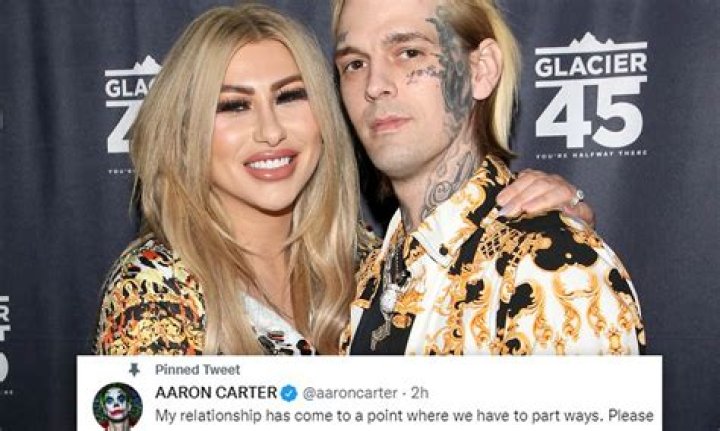 Aaron Carter’s Tumultuous Relationship With On-off Girlfriend Melanie Martin