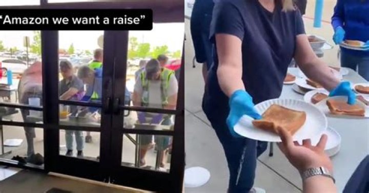 Amazon Employees Ask for a Raise, Get Grilled Cheese Sandwiches Instead