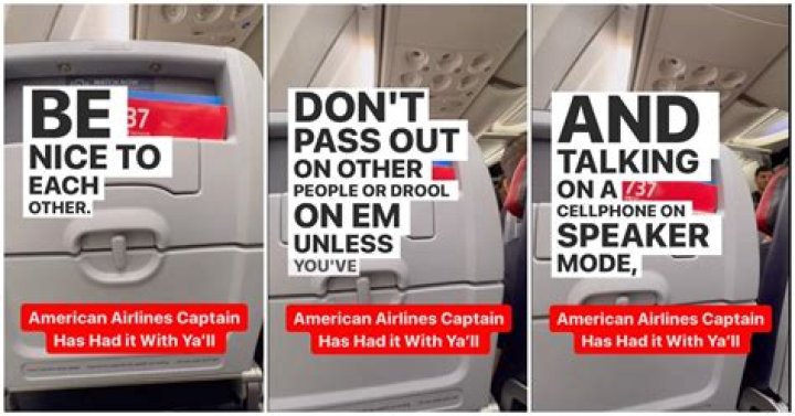 "Nobody Wants to Hear Your Videos" — Pilot Lectures Passengers on In-Flight Etiquette