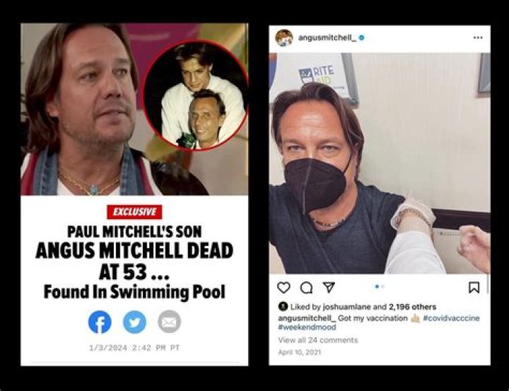 Angus Mitchell ***** And Obituary: Paul Mitchell Son Died By Drowning