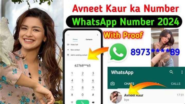 Avneet Kaur Phone Number, WhatsApp Number, Office Phone Number
