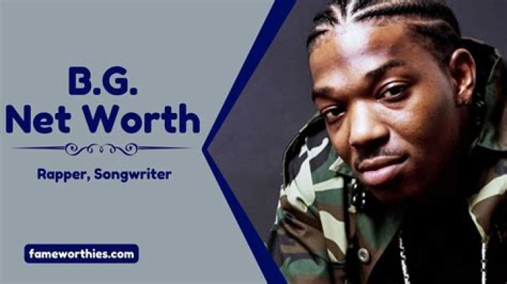 B.G. Net Worth – How Much is B.G. Worth?