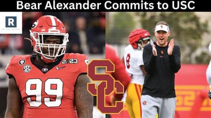 Bear Alexander Commitment Confirms USC Candidacy as the Next College Football Powerhouse