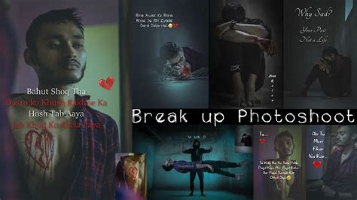 Breakup Photoshoot Couple Has Us So Confused