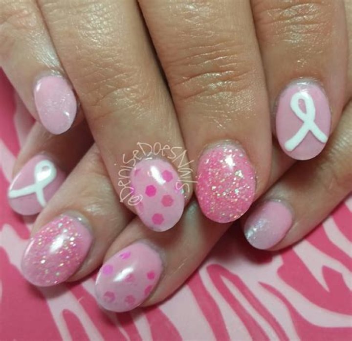 These Breast Cancer Nail Trends Will Color You Impressed
