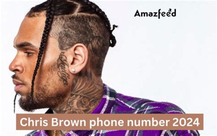 Chris Brown Phone Number Texting Number Contact Number Mobile